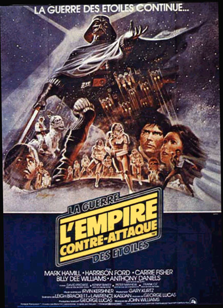 affiche - Star Wars : Episode 5 - l'empire contre attaque