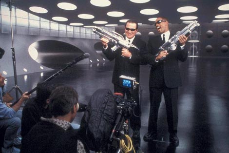 tommy lee jones will smith en plein tournage