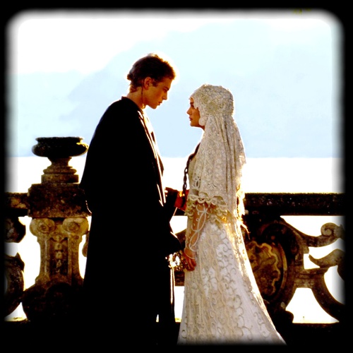 hayden christensen natalie portman se mariant - Star Wars : Episode 2 - L'attaque des clones