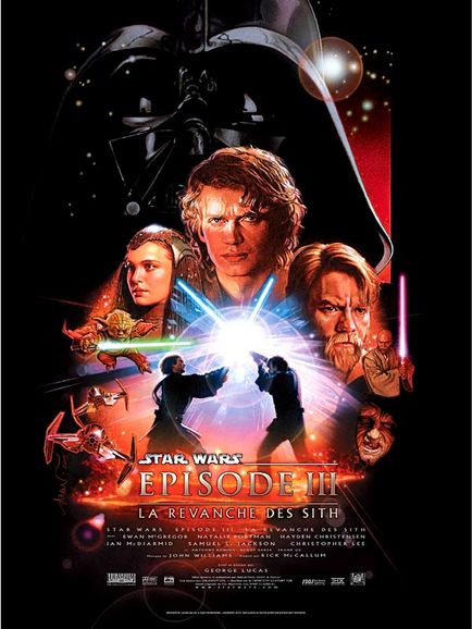 affiche du film star wars episode 3 la revanche des sith - Star Wars : Episode 3 - La revanche des Sith