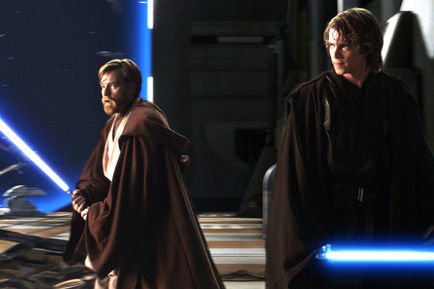 ewan mcgregor et hayden christensen - Star Wars : Episode 3 - La revanche des Sith