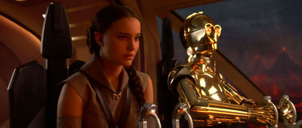 natalie portman et anthony daniels - Star Wars : Episode 3 - La revanche des Sith