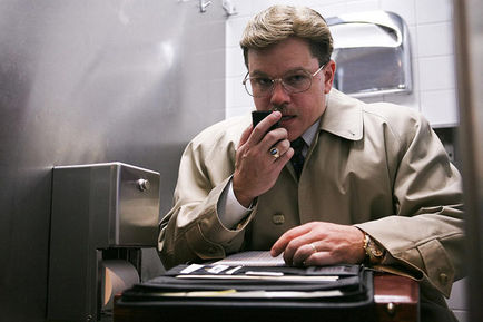 matt damon aux toilettes