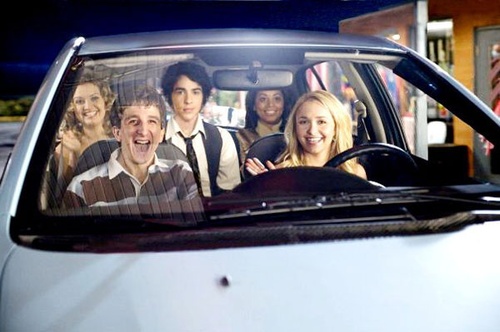 paul rust et hayden panettiere en voiture