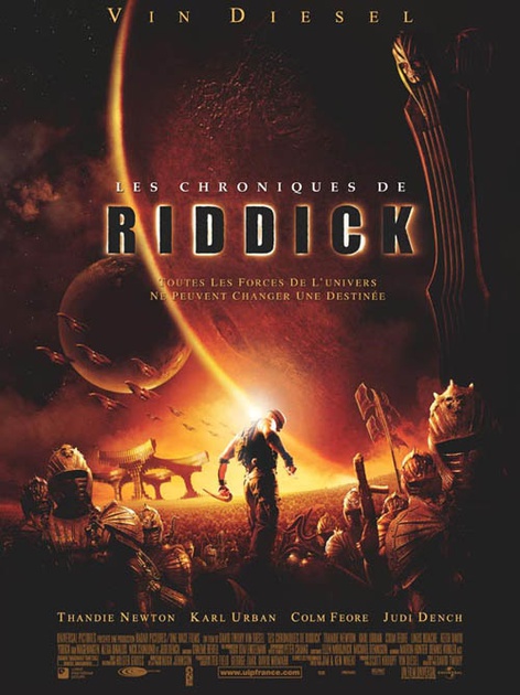 Affiche du film Les chroniques de Riddick 