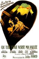 Affiche du film Qu'elle était verte ma vallée
