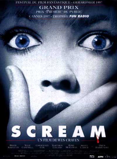 Affiche du film Scream 