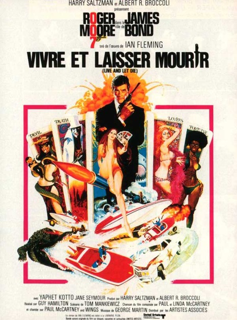 Affiche du film Vivre et laisser mourir 