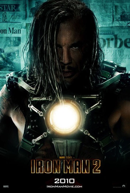 Iron Man 2 nouvelle affiche lumi  re