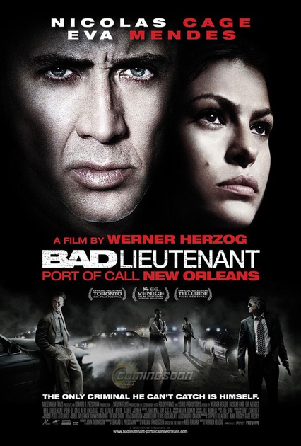 Affiche du film Bad Lieutenant : Escale à la Nouvelle-Orléans