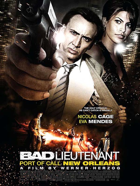 affiche secondaire du film bad lieutenant