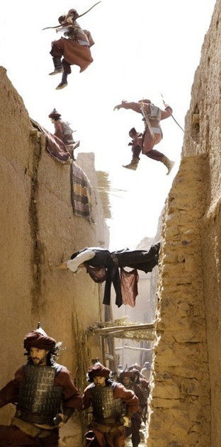 dastan echappant aux gardes