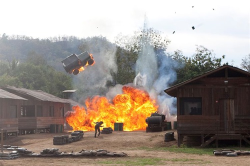 une explosion