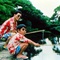 Takeshi Kitano et Kayoko Kishimoto pêchent - L'été de Kikujiro 