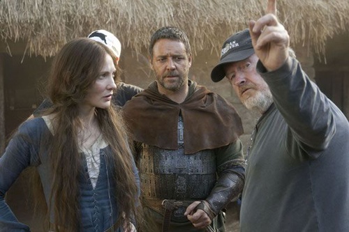 Russell Crowe, Cate Blanchett et Ridley Scott