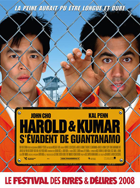harold et kumar s evadent de guantanamo affiche - Harold et Kumar s'évadent de Guantanamo
