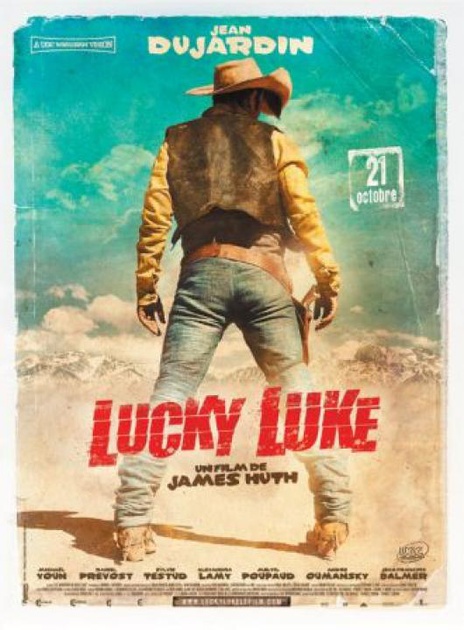 affiche du film lucky luke