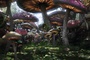 champignons de Alice au pays des merveilles