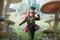 nouvelle affiche promotionnelle d'alice in wonderland