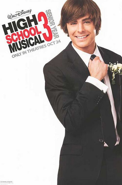 affiche 2 promotionnelle de high school musical