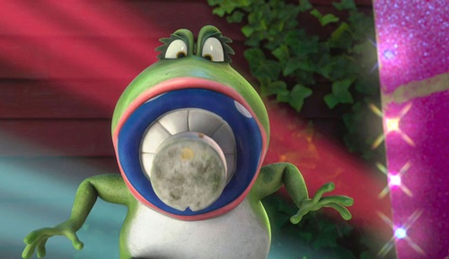 une grenouille