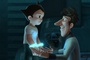 astro boy et son papa