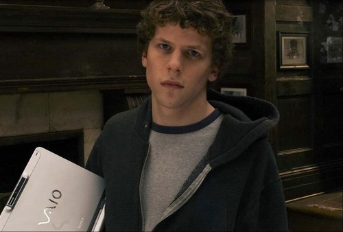 jesse eisenberg et son pc