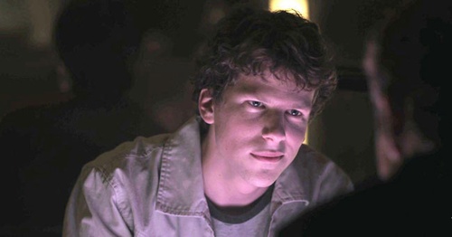 l acteur jesse eisenberg dans the social network