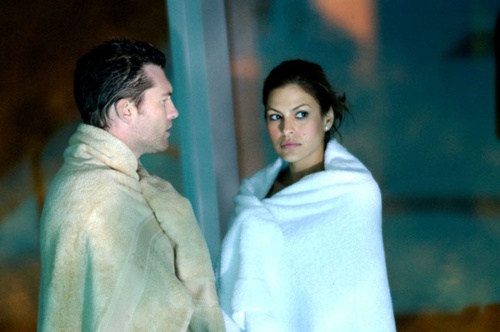 last night   sam worthington et eva mendes