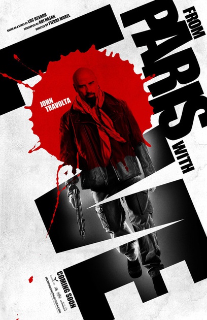affiche 2 du film from paris with love