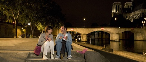 virgnie hocq et bruno solo sur les quais de seine