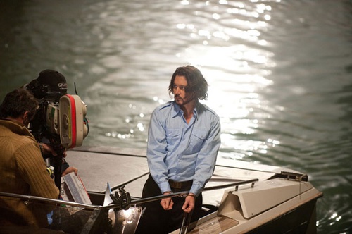 tournage johnny depp