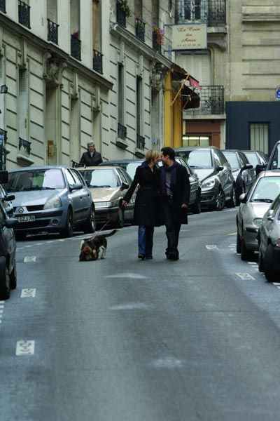 karin viard et stefano accorsi dans la rue - Baby Blues