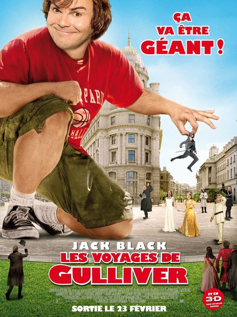 Affiche du film Les voyages de Gulliver 