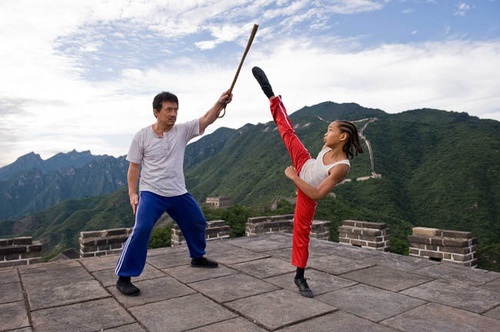 jackie chan entraine jaden smith
