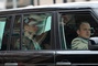 Daniel Craig arrive sur le tournage de Skyfall