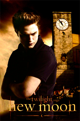 new moon poster robert pattinson