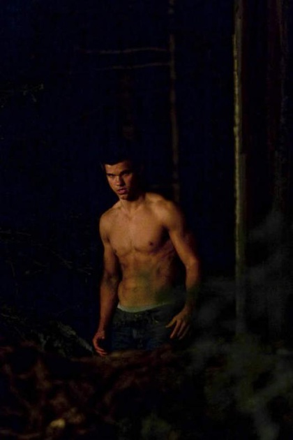 taylor lautner en train de tourner