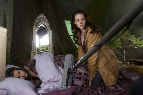 tournage kristen stewart et son double