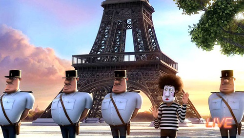 des gendarmes au pied de la tour eiffel