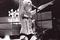 photo noir et blanc de dakota fanning