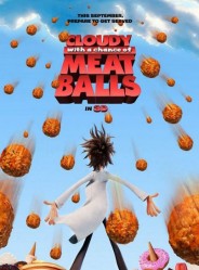Affiche du film Tempête de boulettes géantes