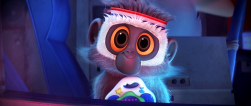 un mignon petit singe