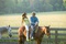 lucas till et miley circus a cheval