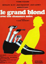 Affiche du film Le Grand blond avec une chaussure noire