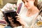 amy adams lisant le livre de julia
