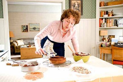 meryl streep faisant un glacage