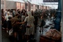 Mélanie Laurent à la gare d'Austerlitz