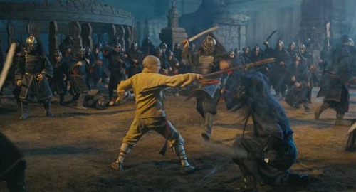noah ringer en plein combat