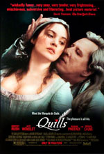 Affiche du film Quills, la plume et le sang